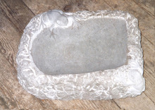 vogelbder: 2Frösche Brunnen, 2Frösche Brunnen aus ST.Michel Kalkstein (Frankreich)